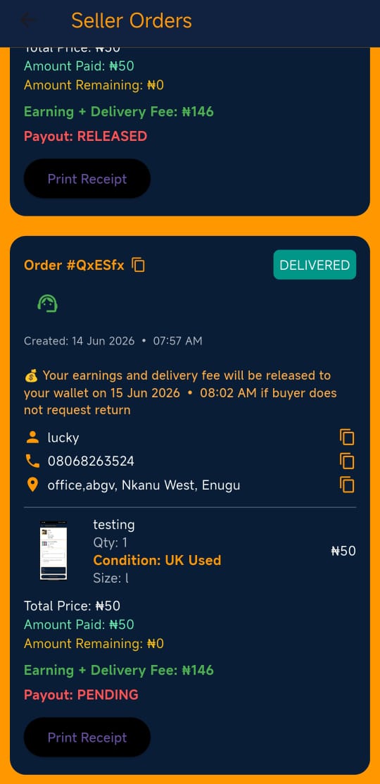 EdgeBaz app screen